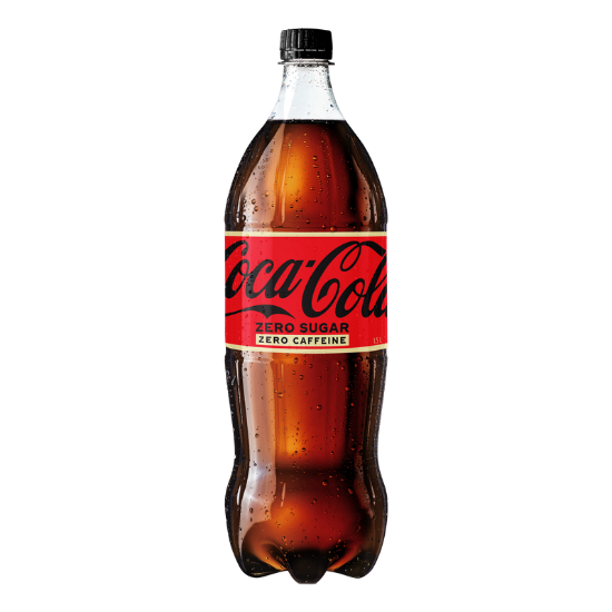 Picture of Coca-Cola Zero Sugar Zero Caffeine PET Bottle 1.5 Litre