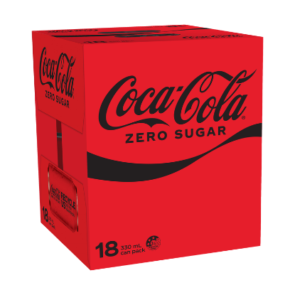 Picture of Coca-Cola Zero Sugar Cans 18x330ml
