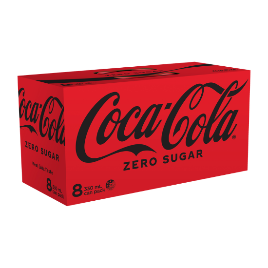 Picture of Coca-Cola Zero Sugar Cans 8x330ml
