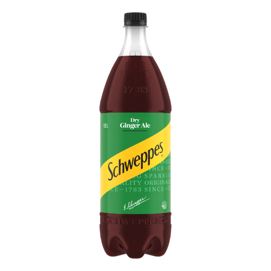 Picture of Schweppes Dry Ginger Ale PET Bottle 1.5 Litre