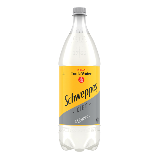 Picture of Schweppes Diet Indian Tonic Water PET Bottle 1.5 Litre