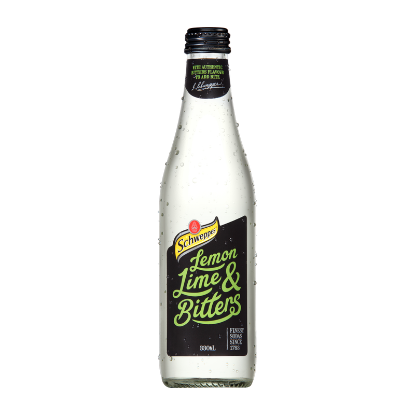 Picture of Schweppes Lemon Lime & Bitters Bottle 330ml