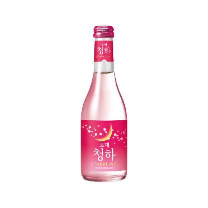 Picture of Lotte Rosé Chungha Sparkling Rice Wine 295ml