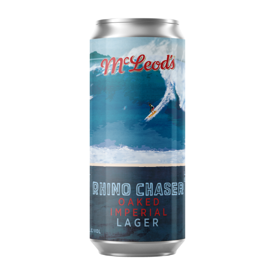 Picture of McLeod's Rhino Chaser Oaked Imperial Lager Can 440ml