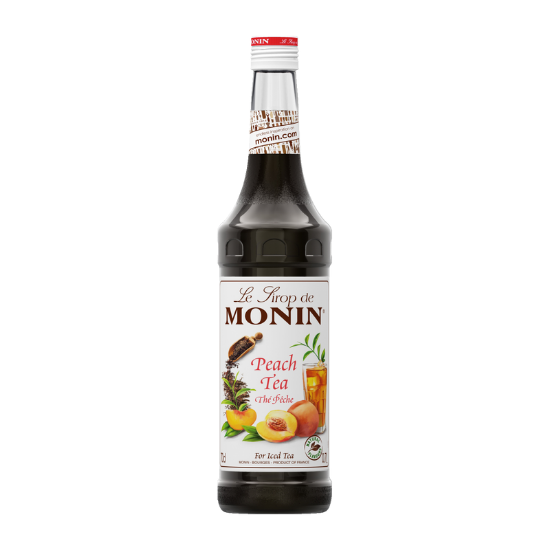 Picture of Monin Peach Tea Syrup Bottle 700ml
