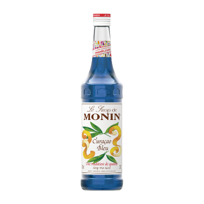 Picture of Monin Blue Curaçao Syrup Bottle 700ml
