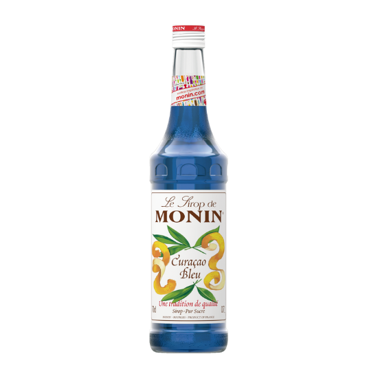 Picture of Monin Blue Curaçao Syrup Bottle 700ml