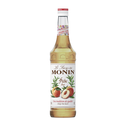 Picture of Monin Peach Syrup Bottle 700ml