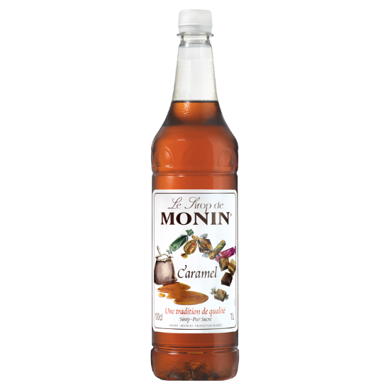 Picture of Monin Caramel Syrup Bottle 1 Litre