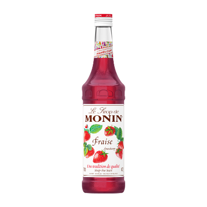 Picture of Monin Strawberry Fraise Syrup Bottle 700ml
