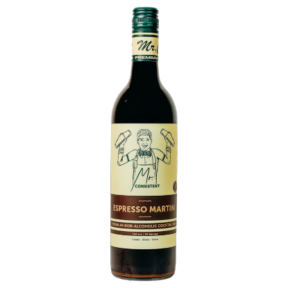 Picture of Mr Consistent Espresso Martini Cocktail Mix Bottle 750ml