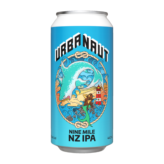 Picture of Urbanaut Nine Mile NZ IPA Can 440ml