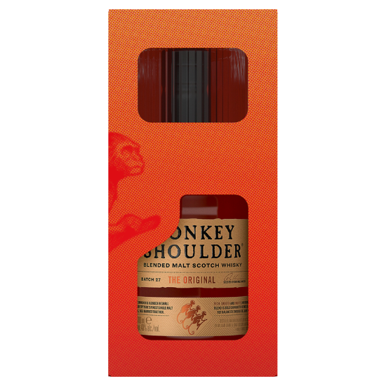 Picture of Monkey Shoulder Blended Malt & Glass Gift Pack 700ml