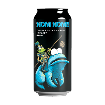 Picture of Double Vision Nom Nom! Cookies & Cream White Stout Can 440ml