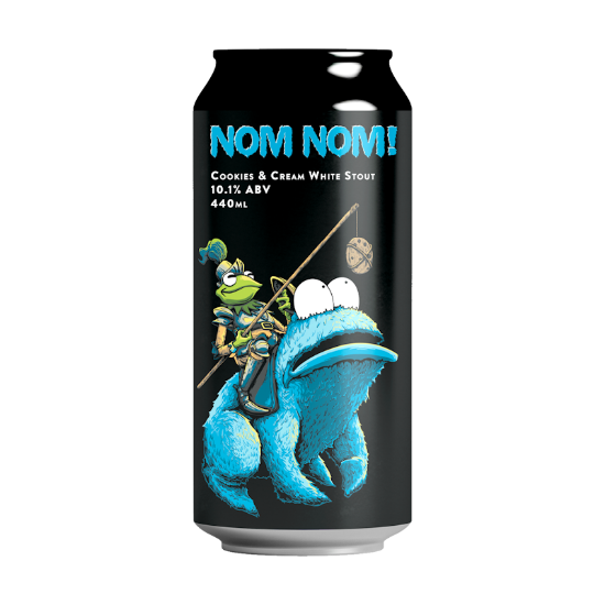 Picture of Double Vision Nom Nom! Cookies & Cream White Stout Can 440ml