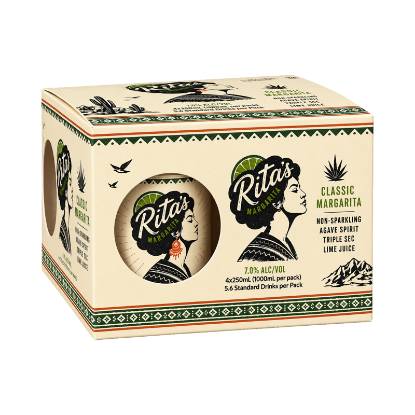 Picture of Ritas Margarita 7% Cans 4x250ml