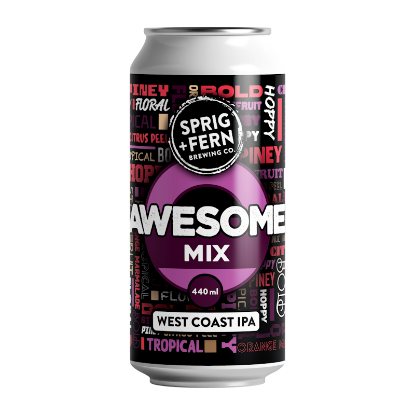 Picture of Sprig & Fern Awesome Mix West Coast IPA Can 440ml