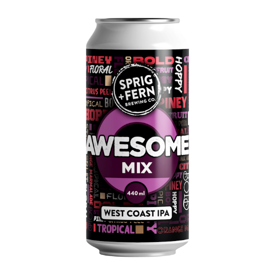 Picture of Sprig & Fern Awesome Mix West Coast IPA Can 440ml