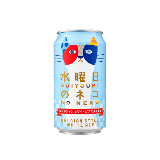 Picture of Yoho Brewing Suiyoubi no Neko White Ale Can 350ml