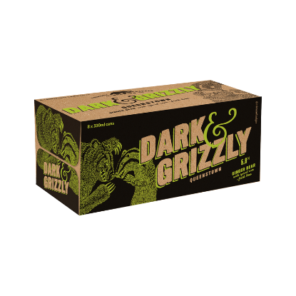 Picture of Crimson Badger Brewing Dark & Grizzly 5.8% Cans 8x330ml
