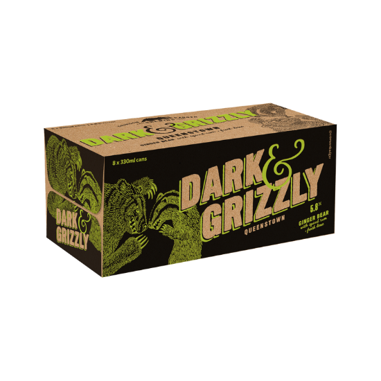 Picture of Crimson Badger Brewing Dark & Grizzly 5.8% Cans 8x330ml