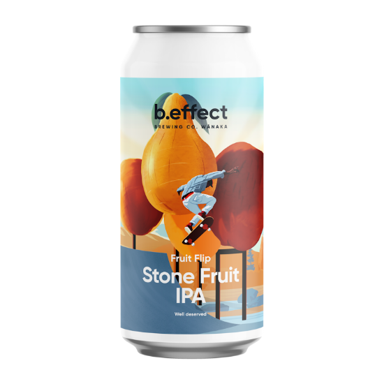 Picture of B.Effect Fruit Flip Stone Fruit IPA Can 440ml