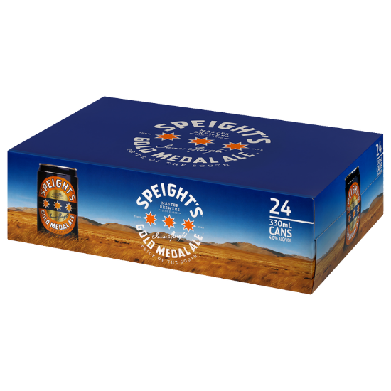 Picture of Speight's Gold Medal Ale Cans 24x330ml
