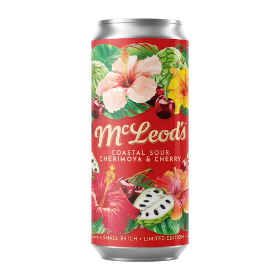 Picture of McLeod's Coastal Sour Cherimoya & Cherry Can 440ml