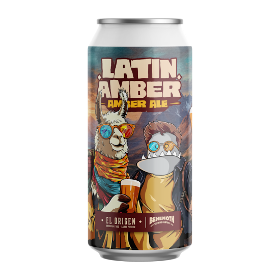 Picture of El Origen x Behemoth Latin Amber Ale Can 440ml