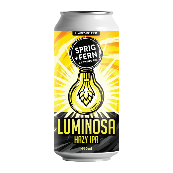 Picture of Sprig & Fern Luminosa Hazy IPA Can 440ml